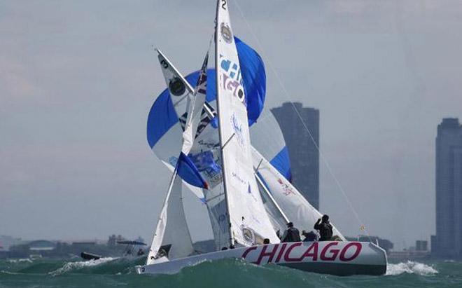 Chicago Match Cup Qualifier organised by Chicago Match Race Centre © Isao Toyama