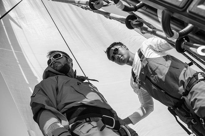Training in Newport before set sail on transatlantic test © Pedro Freitas /Volvo Ocean Race