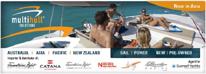 Multihull Solutions expands its 2014 Sanctuary Cove Boat Show display © Multihull Solutions http://www.multihullsolutions.com.au/