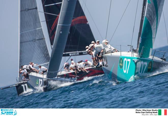 Rolex Capri Sailing Week - Barclays 52 Super Series ©  Martinez Studio / Rolex Capri Sailing Week