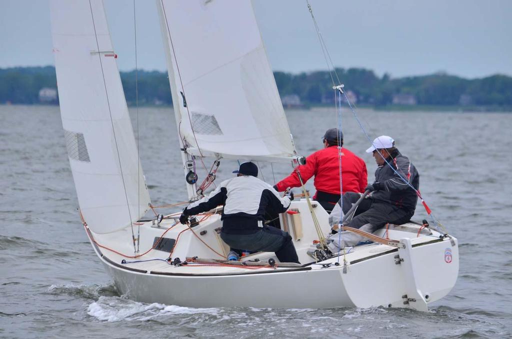 2014 J/22 North American Championship, day 1 photo copyright Chris Howell taken at  and featuring the  class