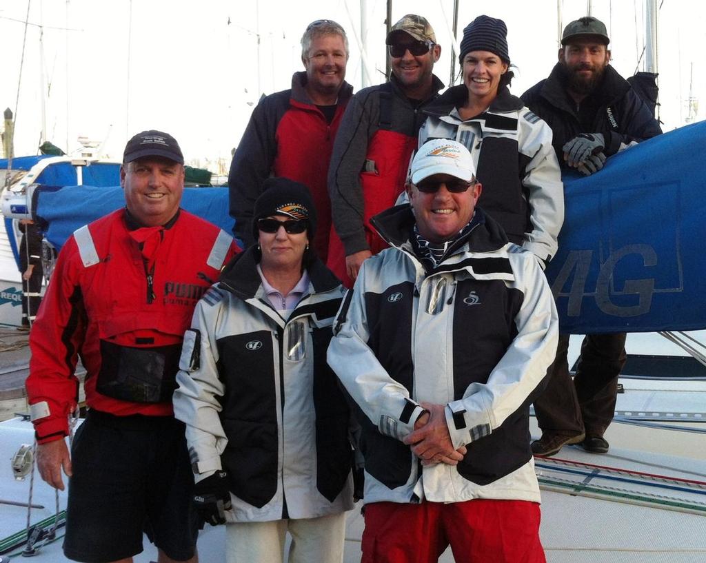 1st, Tauranga Bridge Marina – Bruce and his crew sailed a perfect race !  - 2014 Inter Marina MRX Annual Sailing Challenge photo copyright Tom Macky taken at  and featuring the  class