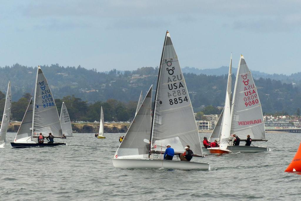 Race 1- 5o5 North American Championships, Day 1 photo copyright John Navas  taken at  and featuring the  class