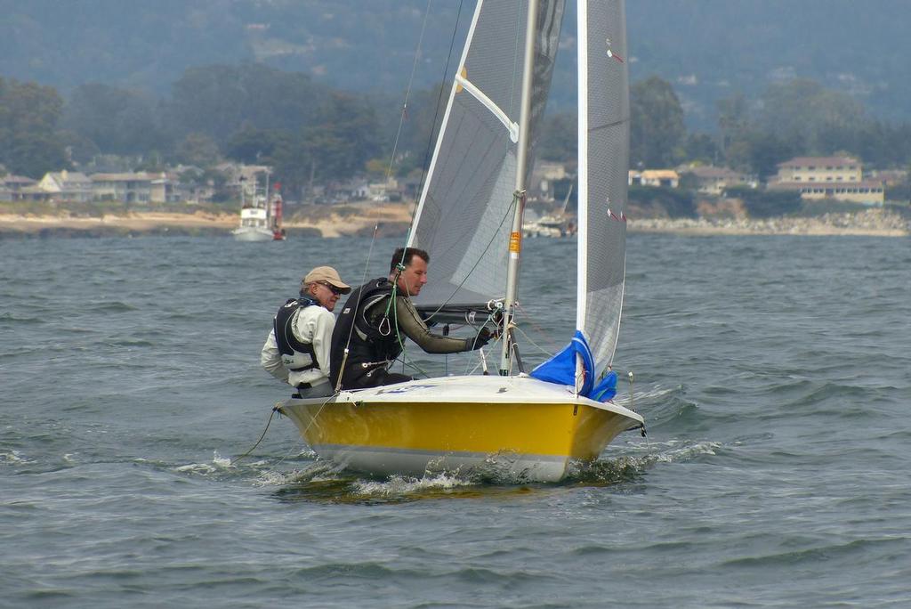 Race 2 - 5o5 North American Championships, Day 1 photo copyright John Navas  taken at  and featuring the  class
