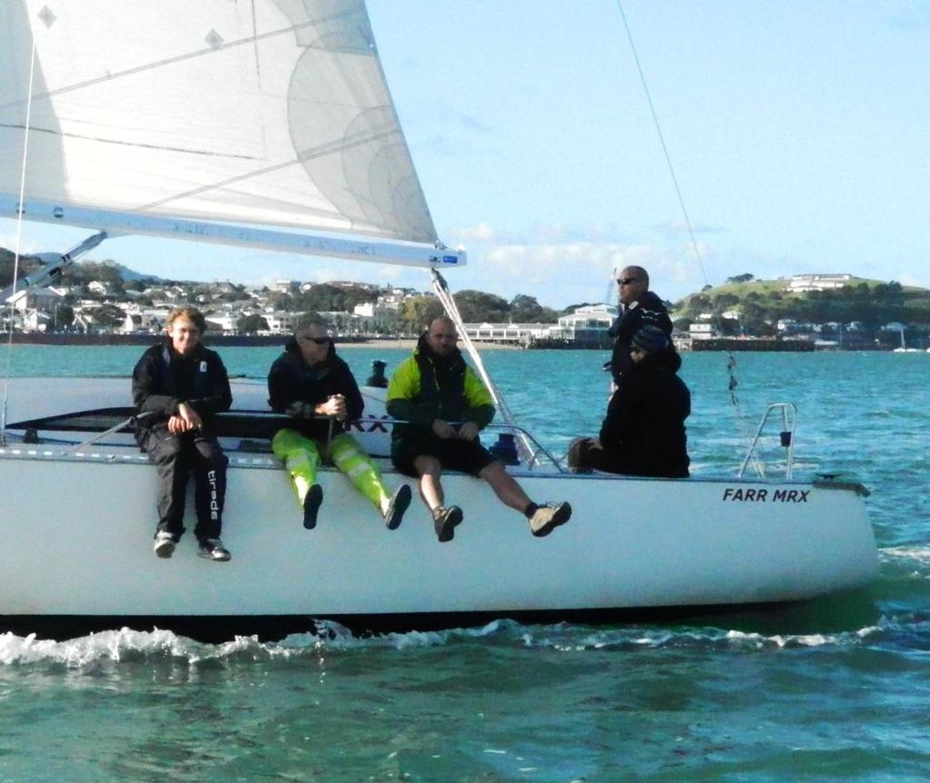 Boathaulage – winners of the Swashbuckling Trophy for pirate like behavior on and off the water - 2014 Inter Marina MRX Annual Sailing Challenge photo copyright Tom Macky taken at  and featuring the  class
