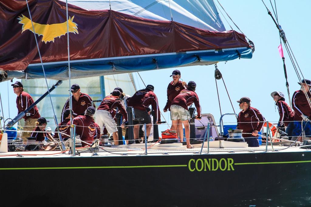 Airlie Beach Race Week. Condor is looking for crew for this year's event.  - Vision Surveys Airlie Beach Race Week 2014 photo copyright Shirley Wodson taken at  and featuring the  class