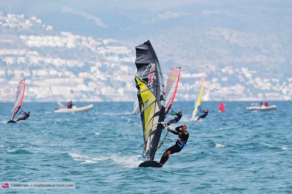 Menegatti takes the victory - 2014 PWA Catalunya World Cup, Day 2 photo copyright  Carter/pwaworldtour.com http://www.pwaworldtour.com/ taken at  and featuring the  class
