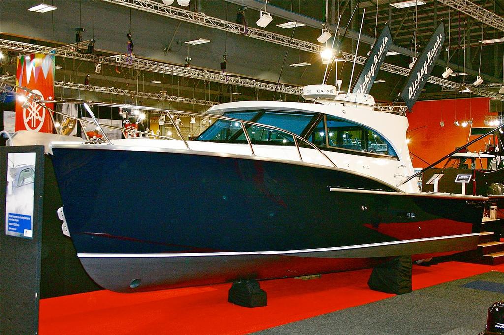Dickey Custom 950, winner of the coveted Boat of the Show: Overall Winner Award - 2014 Hutchwilco NZ Boat Show photo copyright Mike Rose taken at  and featuring the  class