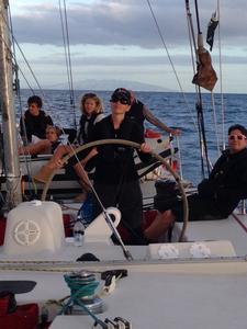 Catherine Woodley helming Steinlager 2 - ANZ Sail Fiji photo copyright Suellen Hurling taken at  and featuring the  class
