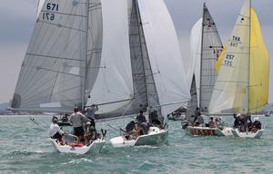 It went down to the wire in Platu class with the final races determining winners of the Coronation Cup. Photo by MarineScene.asia. - Top of the Gulf Regatta photo copyright MarineScene.asia taken at  and featuring the  class