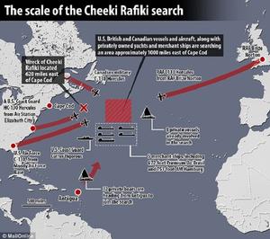 1 - Has the Cheeki Rafiki been found? Debris spotted by volunteers in Atlantic near where yacht carrying British sailors disappeared photo copyright MailOnline taken at  and featuring the  class