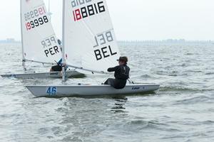 2014 Delta Lloyd Regatta, day 2 - Laser photo copyright Thom Touw http://www.thomtouw.com taken at  and featuring the  class