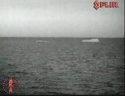 These bergy bits deflect radar signals away from the antennae, but they show up clearly on a thermal image. - Iceberg ahead! photo copyright FLIR http://www.flir.com/cvs/apac/en/maritime/ taken at  and featuring the  class