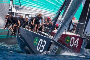 RA´N, SWE 5211, Owner: Niklas Zennstro¨m, Type: TP52 - 2014 Rolex Capri Sailing Week, day 3 photo copyright  Rolex / Carlo Borlenghi http://www.carloborlenghi.net taken at  and featuring the  class