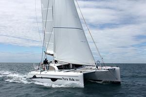 Outremer 49 at the Sanctuary Cove Boat Show photo copyright Brent Vaughan taken at  and featuring the  class