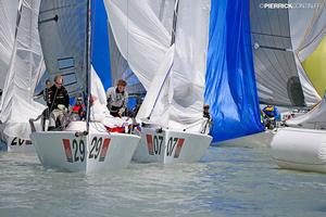 Day 1 - Melges 24 European Championship 2014 photo copyright  Pierrick Contin http://www.pierrickcontin.fr/ taken at  and featuring the  class