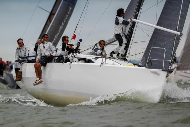 David Franks' British JPK 10.10, Strait Dealer won all three races on the final day to secure the class win in IRC Three - RORC IRC National Championship 2014 ©  Paul Wyeth / RORC