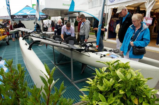 The Hobie Cat stand at the PSP Southampton Boat Show 2013. © onEdition http://www.onEdition.com