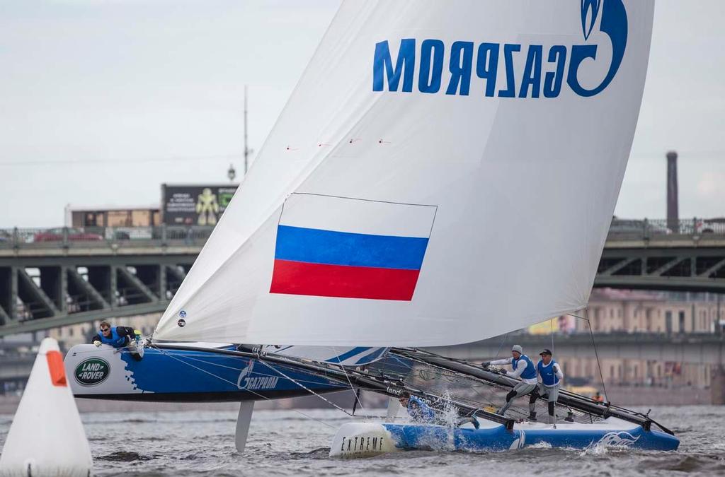 Extreme Sailing Series 2014, Act4. St Petersburg.<br />
 © Lloyd Images/Extreme Sailing Series
