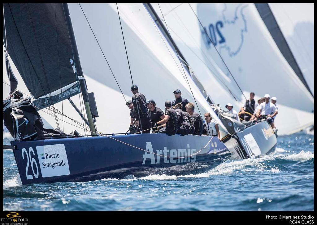 RC44 Puerto Sotogrande Cup - Artemis Racing photo copyright RC44 Class/MartinezStudio.es taken at  and featuring the  class