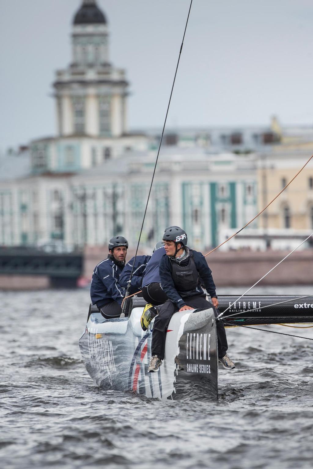 The Extreme Sailing Series 2014. Act4. St Petersburg.Russia. © Lloyd Images