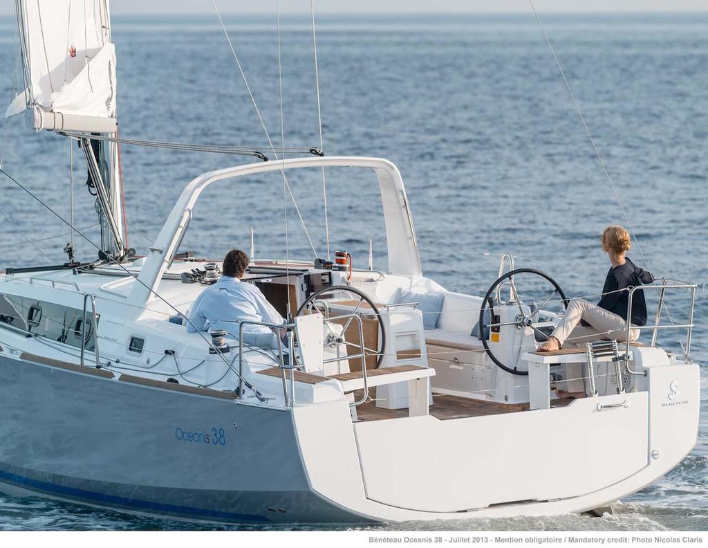 Beneteau Oceanis 38 photo copyright Nicolas Claris taken at  and featuring the  class