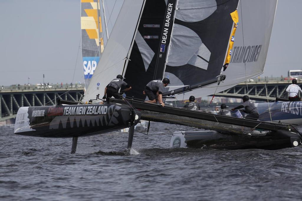 Extreme Sailing Series - Day 3, St Petersburg, Russia photo copyright Eugenia Bakunova http://www.mainsail.ru taken at  and featuring the  class