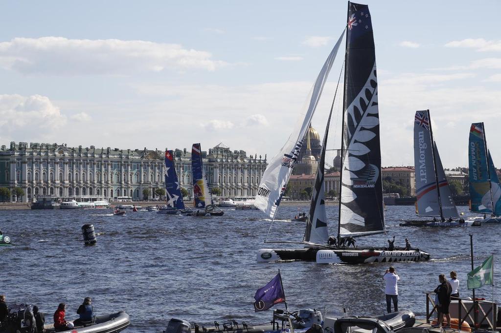  S7A2975 - Extreme Sailing Series - Day 3, St Petersburg, Russia photo copyright Eugenia Bakunova http://www.mainsail.ru taken at  and featuring the  class