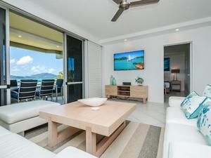Lagoon 104 is luxuriously renovated throughout and offers stunning ocean views directly opposite the beach. photo copyright Kristie Kaighin http://www.whitsundayholidays.com.au taken at  and featuring the  class