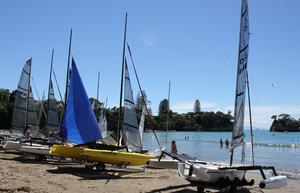 Weta all ready to go in Torbay, Auckland photo copyright Myk Ryan taken at  and featuring the  class