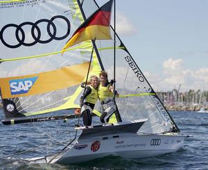 Erik Heil / Thomas Ploessel, 49er Class - Kiel’s clear commitment for the application for the Olympics photo copyright OK Press Kieler Woche taken at  and featuring the  class
