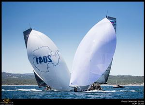 Team Aqua and Gazprom Youth Sailing Challenge. - RC44 Puerto Sotogrande Cup 2014 photo copyright MartinezStudio.es taken at  and featuring the  class