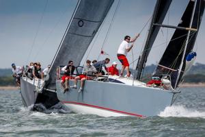 Antix was crowned RORC IRC National Champion to the delight of the Irish crew.  - RORC IRC National Championship 2014 photo copyright  Paul Wyeth / RORC taken at  and featuring the  class