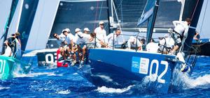 Azzurra - 2014 Audi TP52 World Championship photo copyright Martinez Studio/52 Super Series taken at  and featuring the  class