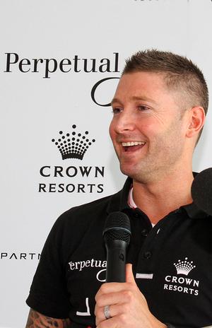 Michael Clarke joins the Perpetual LOYAL yacht racing team. photo copyright Dale Lorimer taken at  and featuring the  class