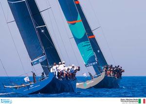 Quantum Racing and Azzurra - 2014 Audi TP52 World Championship photo copyright Martinez Studio/52 Super Series taken at  and featuring the  class