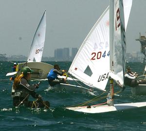 Heavy traffic in heavy wind photo copyright Rich Roberts taken at  and featuring the  class