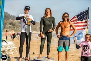 Tony Litke(2nd), Bernd Roediger(1st), Josh Stone(3rd), Wylde(4th) photo copyright Si Crowther / AWT http://americanwindsurfingtour.com/ taken at  and featuring the  class