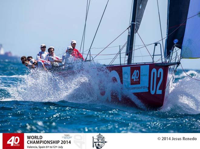 2014 Soto 40 World Championship - Uon ©  Jesus Renedo http://www.sailingstock.com