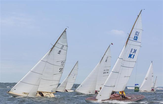 Vixen, Madcap and SYCE in Classics Class 2 during Part I of Race Week ©  Rolex/Daniel Forster http://www.regattanews.com