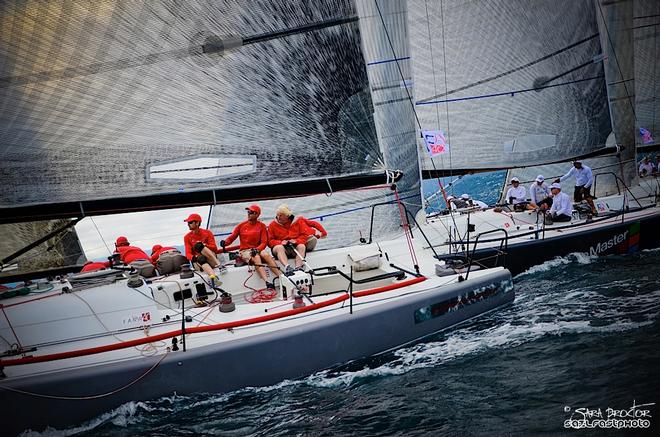 Voodoo Chile, skippered by Lloyd Clark of Tasmania, opened the regatta with a first and second. - Farr 40 West Coast Championship  © Sara Proctor http://www.sailfastphotography.com