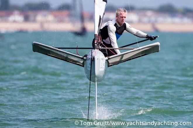 Robert Greenhalgh - 2014 International Moth World Championship © Tom Gruitt / yachtsandyachting.com
