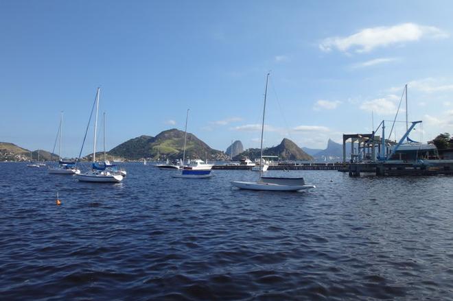 The view from the NZL Sailing Team’s base camp in Rio © Red Bull Content