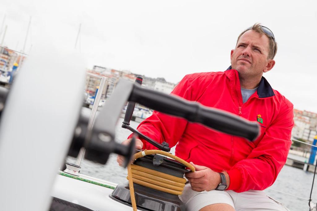 Rafa Trujillo (trimmer/helmsman) will be sailing for the Spanish team on the Volvo Ocean Race. photo copyright Volvo Ocean Race http://www.volvooceanrace.com taken at  and featuring the  class