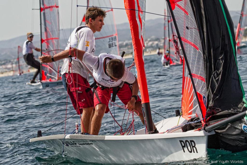  - Day 5 - 2014 ISAF Youth Sailing World Championships photo copyright  Neuza Aires Pereira | ISAF Youth Worlds taken at  and featuring the  class