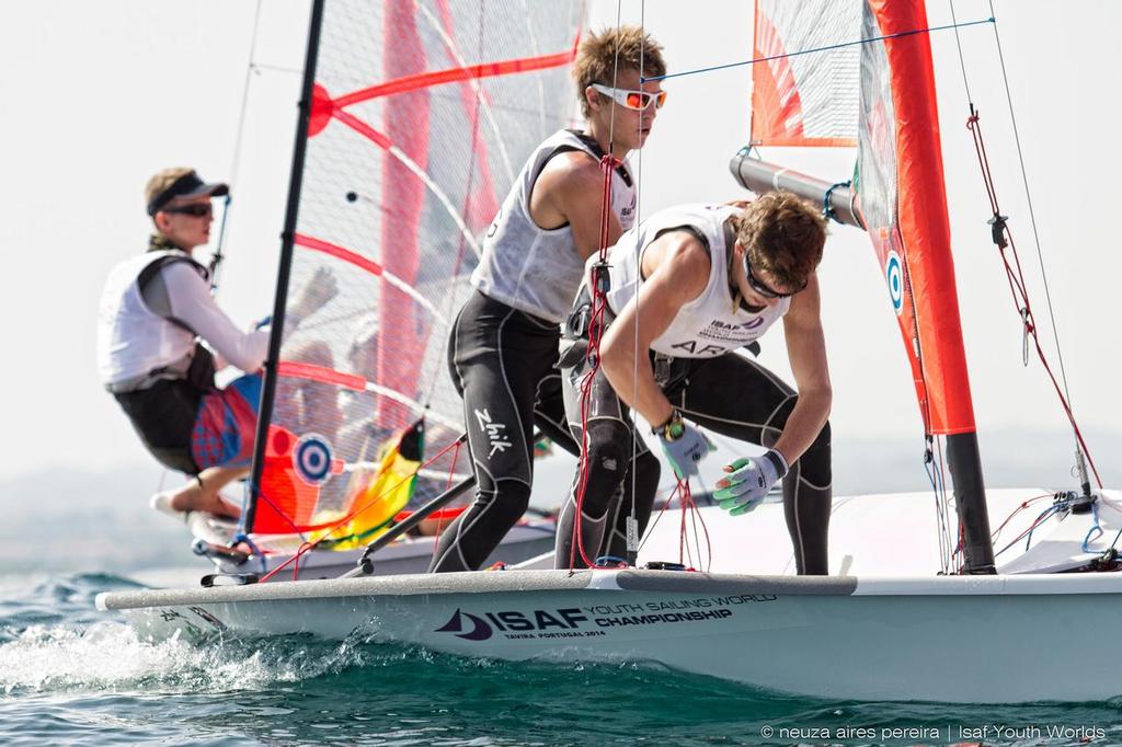 14670246464 e317329166 k - Day 5 - 2014 ISAF Youth Sailing World Championships photo copyright  Neuza Aires Pereira | ISAF Youth Worlds taken at  and featuring the  class