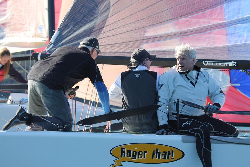 Team Roger That  pre set - Melges 24 Mid Winter One Design Regatta photo copyright Tracey Walters taken at  and featuring the  class
