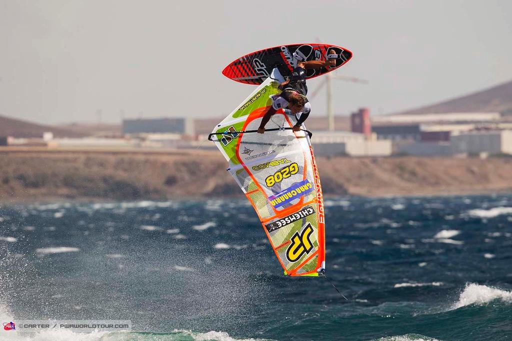 Leon Jaemer - 2014 PWA Pozo World Cup / Gran Canaria Wind and Waves Festival photo copyright  Carter/pwaworldtour.com http://www.pwaworldtour.com/ taken at  and featuring the  class
