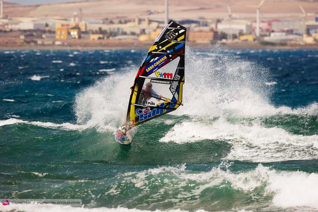 Ricardo campello - 2014 PWA Pozo World Cup / Gran Canaria Wind and Waves Festival photo copyright  Carter/pwaworldtour.com http://www.pwaworldtour.com/ taken at  and featuring the  class