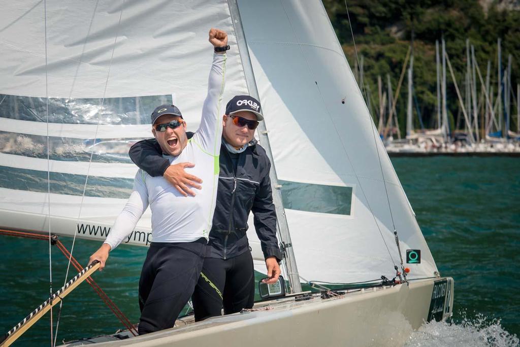 2014 Star World Championship - Robert Stanjek and Frithjof Kleen ©  Marc Rouiller / Star Sailors League